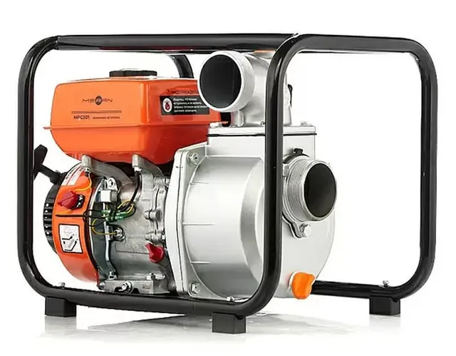 Бензиновая мотопомпа для чистых вод Meran MPG301