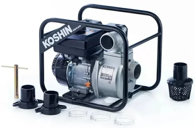 Бензиновая мотопомпа для загрязненных вод Koshin SEV-80X