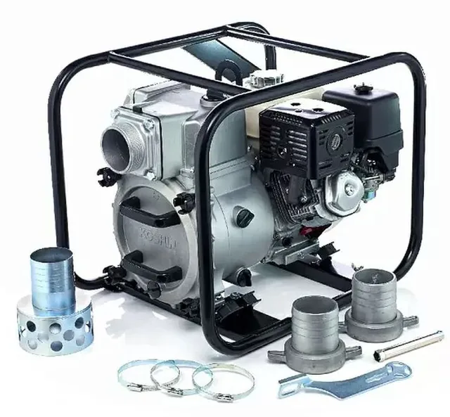 Бензиновая грязевая мотопомпа Koshin KTH-100S o/s