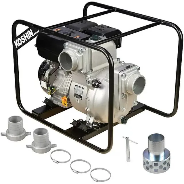 Бензиновая мотопомпа для сильно-загрязненной воды Koshin KTZ-100X