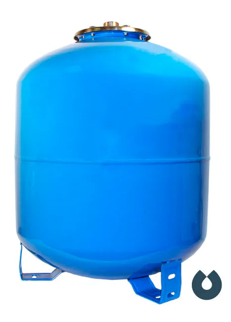 Вертикальный гидроаккум. 100 V, фланец- нерж. сталь, 100 л UNIPUMP