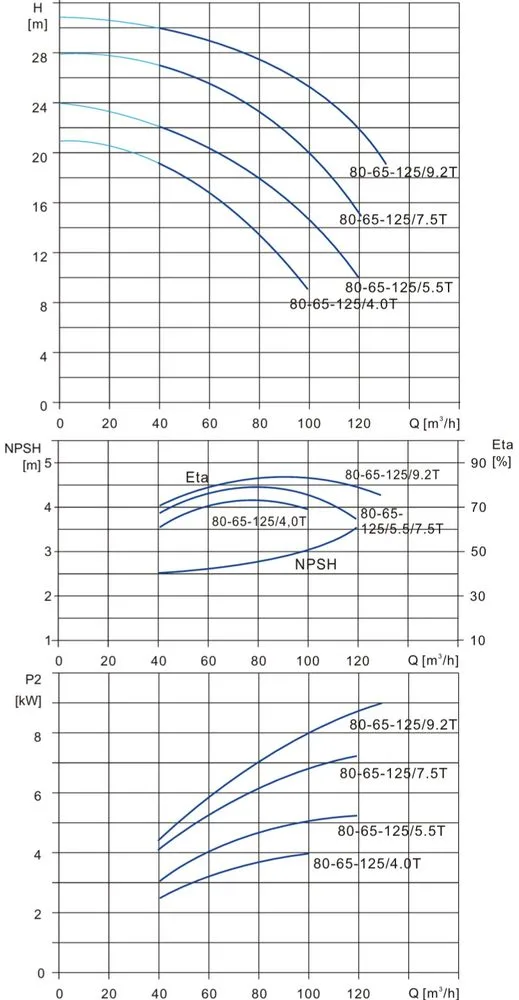 Моноблочный насос NBS 80-65-125_9.2T_380_BQCE