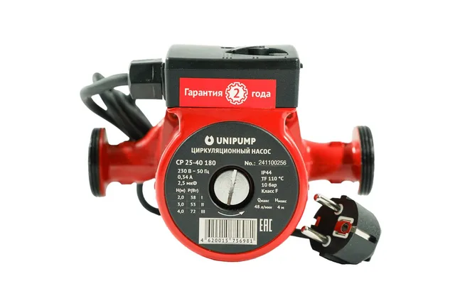 Насос циркуляц. (отопл.) CP 25-60 180 UNIPUMP