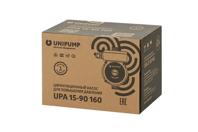 Насос циркуляц. (для пов. давления) UPА 15-90 160 UNIPUMP