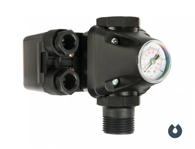 Реле давления с манометром РМ 5/3W UNIPUMP