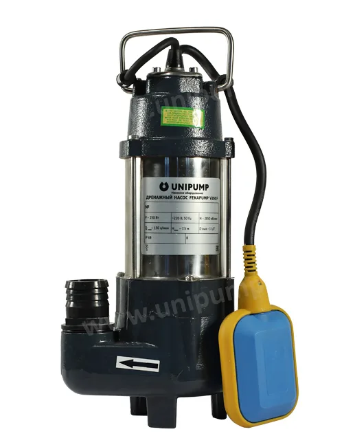 Фекальный насос FEKAPUMP V 250F UNIPUMP