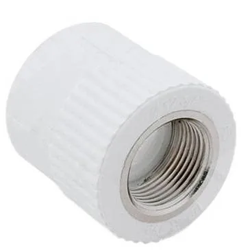 Муфта PN25 комбинированная, внутр. резьба 20х3/4" (бел.)