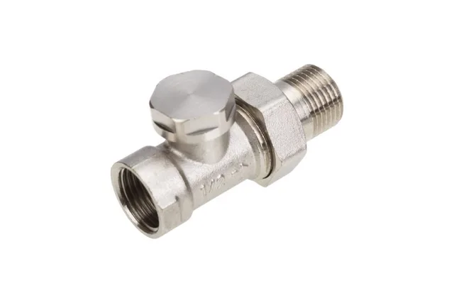 Запорный клапан для радиатора прямой FM 1/2" (100/10)